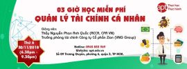 Bật mí 3 giờ học để xây dựng lộ trình quản trị tài chính cá nhân