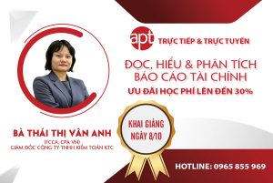 khóa học đọc hiểu và phân tích báo cáo tài chính | học viện APT